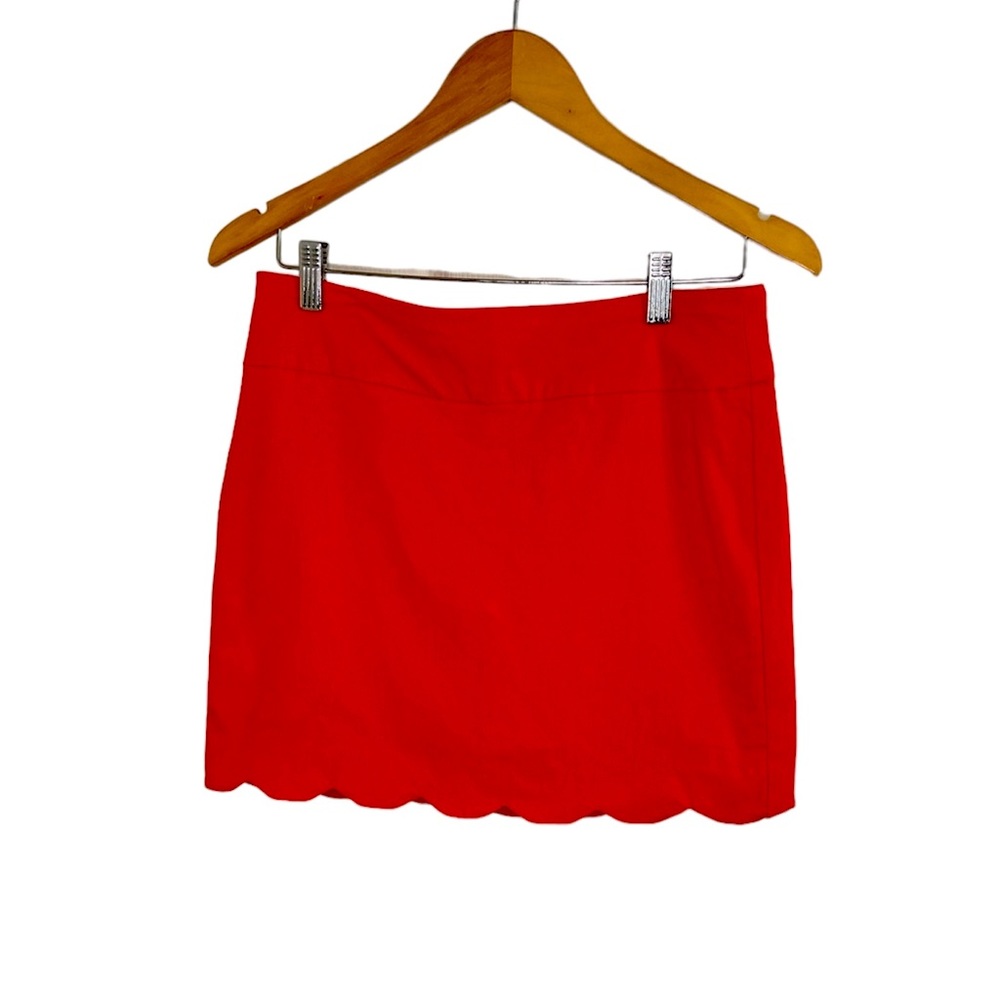 Attyre New York scalloped skort, Red size S